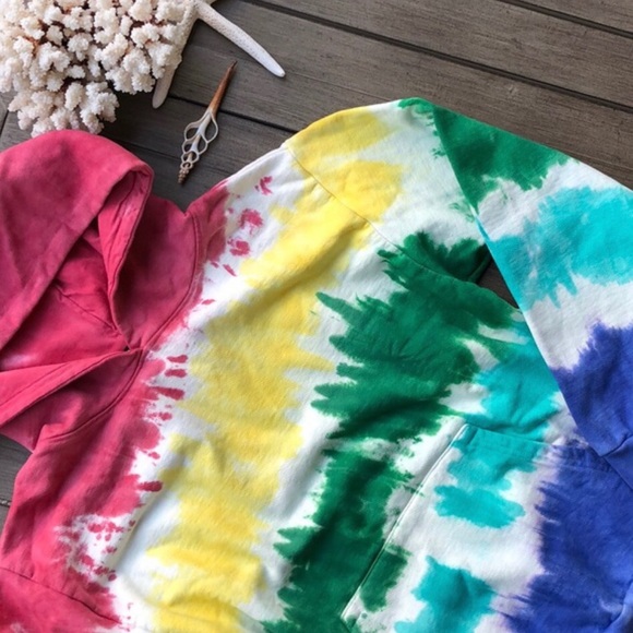 🌴🔆TALENTLESS- TIE-DYE HOODIE SWEATSHIRT🔆🌴 - Picture 7 of 14